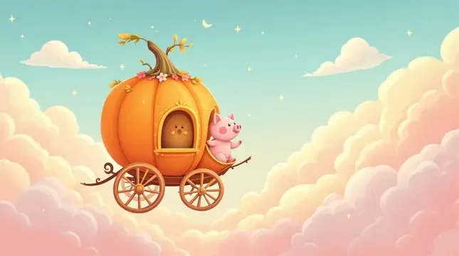 会飞的南瓜车 儿童影像 会飞的南瓜车 封面