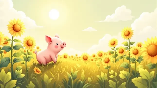 向日葵田的秘密 封面