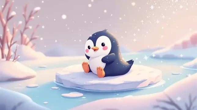 冰雪小企鹅 封面